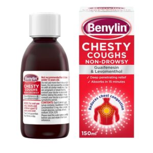 BENYLIN chesty cough non-drowsy 100mg/5ml/1.1mg/5ml 150ml