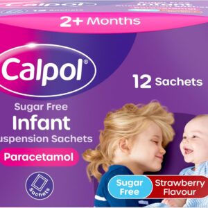 CALPOL infant suspension sachets 120mg 5ml 12