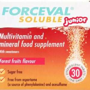 Forceval Multivitamin Soluble Junior - 30 Tablets