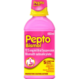 Pepto-Bismol 17.5 mg/ml Oral Suspension - 480ml