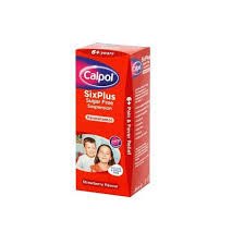 CALPOL SIX PLUS suspension s/f 250mg/5ml 200ml