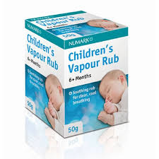 NUMARK OTC medicines vapour rub 50g