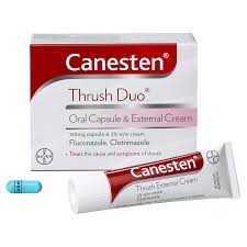 Canesten Thrush Duo Oral Capsule & External Cream