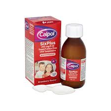 CALPOL SIX PLUS suspension original 250mg/5ml 200ml