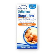 GALPHARM junior ibuprofen suspension 100mg/5ml 10