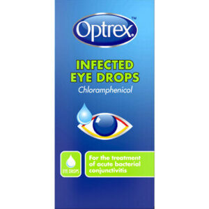 optrex eye drops infected eyes 0.5% 10ml